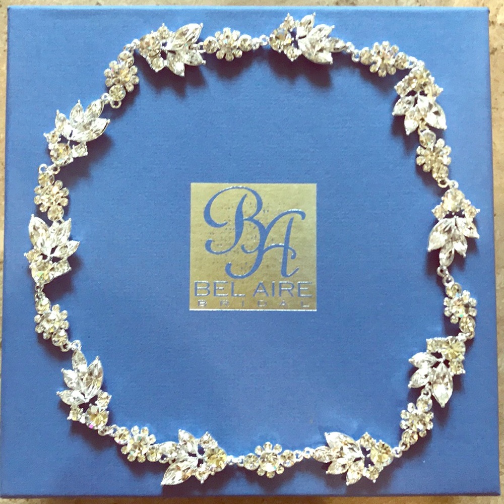 Contemporary rhinestone halo